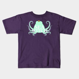 Sea Witch - for dark fabrics Kids T-Shirt